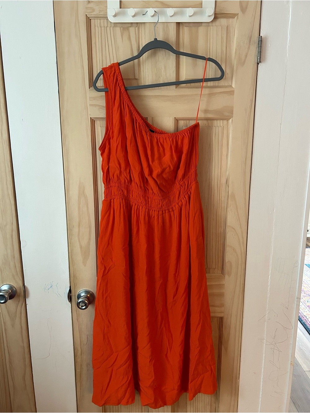 One-Shoulder Lands End Dress